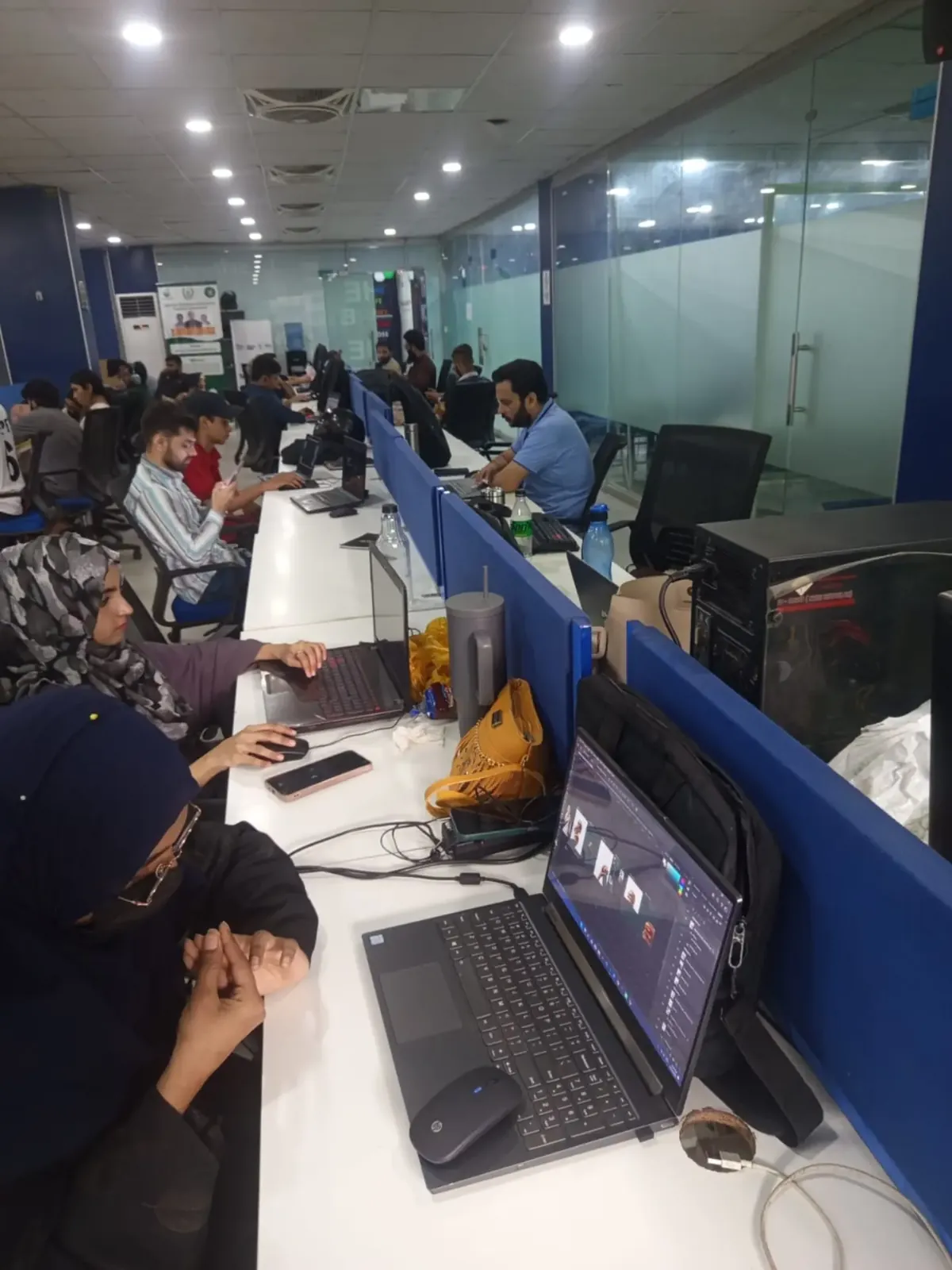 UI UX design class at Creative Fox Studio Lahore